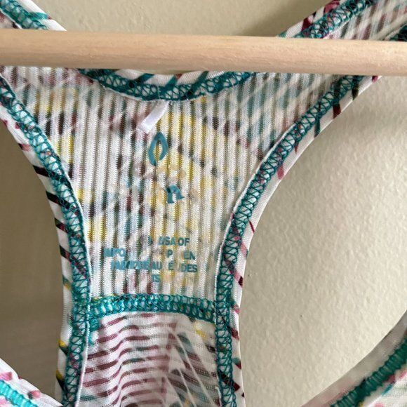 Prana Tilko Breezie Workout Tank Top in Dragonfly Paradise Womens Size S - Picture 3 of 4